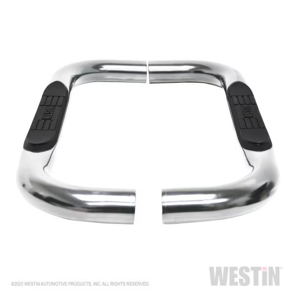 19-C SILVERADO/SIERRA 1500 REGULAR CAB  E-SERIES 3 NERF STEP BARS STAINLESS STEE, Westin Automotive, Mfr#: 23-4110